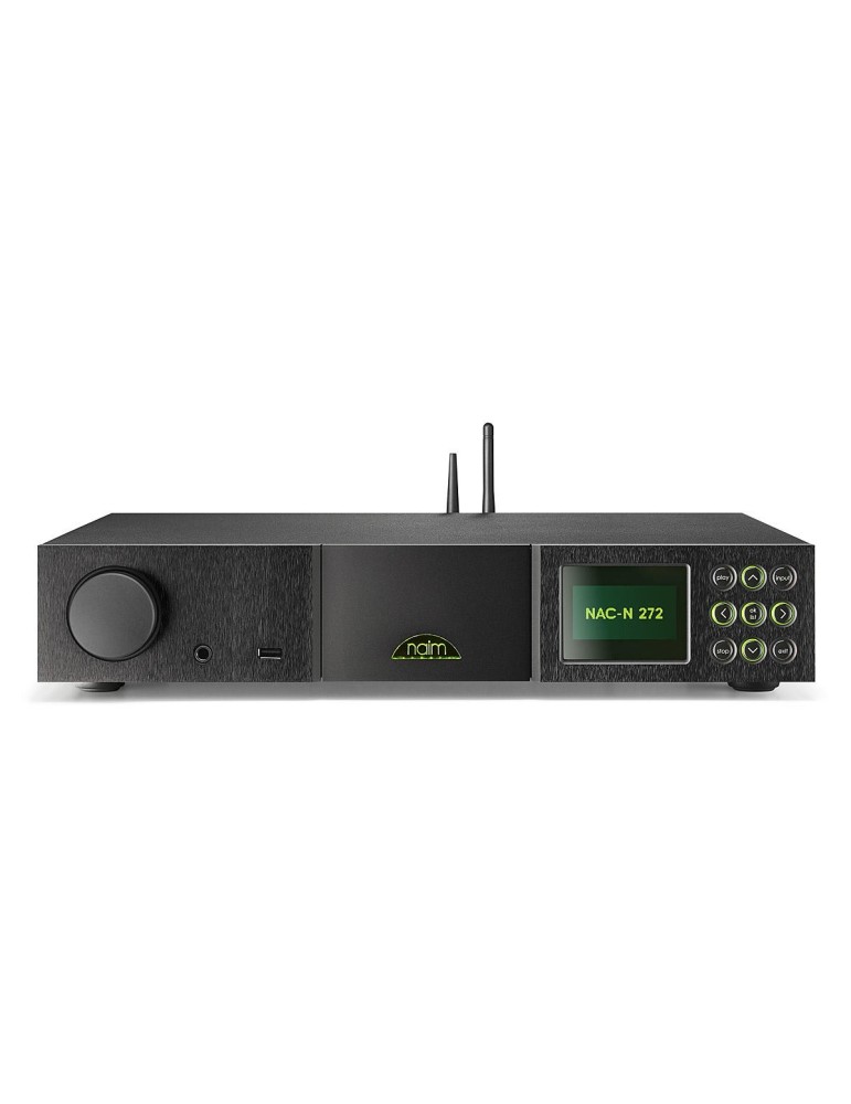 Naim nac-n 272 — hálózati előerősítő és streaming lejátszó szín - fekete